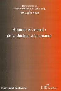 Homme et animal : de la douleur à la cruauté_cover