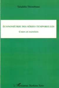 Econométrie des séries temporelles_cover