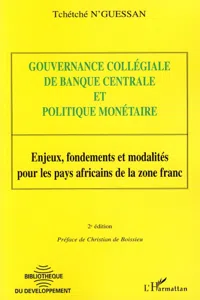 Gouvernance collégiale de banque centrale et politique monétaire_cover