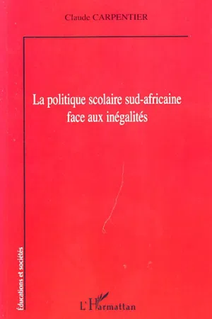 La politique scolaire sud-africaine face aux inégalités