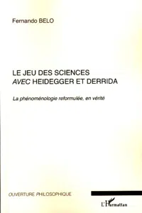 Le jeu des sciences avec Heidegger et Derrida_cover