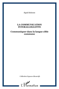 La communication interalloglotte_cover