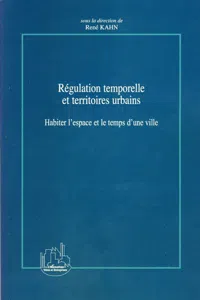 Régulation temporelle et territoires urbains_cover