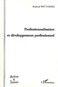 Professionnalisation et développement professionnel_cover