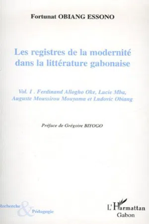 Les registres de la modernité dans la littérature gabonaise