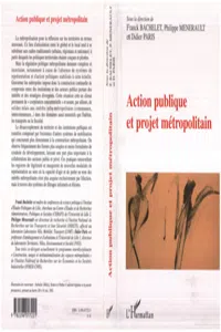 Action publique et projet métropolitain_cover