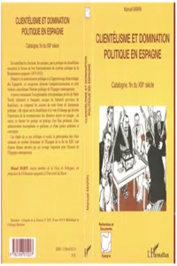 Clientélisme et domination politique en Espagne_cover