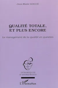 Qualité totale, et plus encore_cover