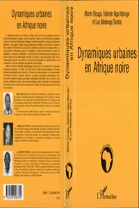 Dynamiques urbaines en Afrique noire_cover