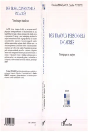 Des travaux personnels encadrés