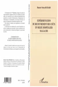 Expérimentation du recouvrement des coûts en milieu hospitalier malgache_cover