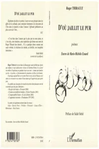 D'où jaillit le pur_cover