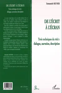 De l'écrit à l'écran_cover