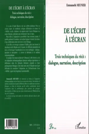 De l'écrit à l'écran