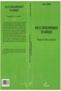 Foi et développement en Afrique_cover