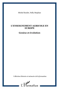 L'enseignement agricole en Europe_cover