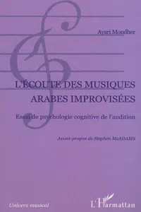 L'écoute des musiques arabes improvisées_cover