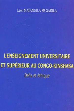 L'enseignement universitaire et supérieur au Congo-Kinshasa