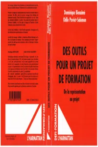 Des outils pour un projet de formation_cover