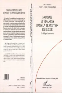 Monnaie et finances dans la transition en Russie_cover