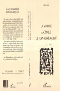 LA MORALE ANOMIQUE DE JEAN-MARIE GUYAU_cover