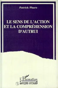 Le sens de l'action et la compréhension d'autrui_cover