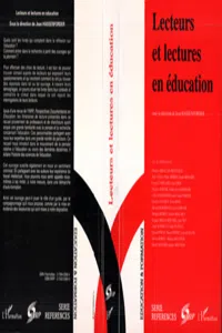 Lecteurs et lectures en éducation_cover