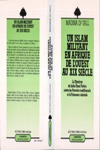 Un Islam militant en Afrique de l'ouest au XIXe siècle_cover