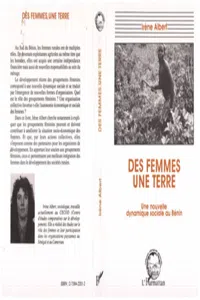 Des femmes, une terre_cover