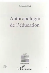 ANTHROPOLOGIE DE L'ÉDUCATION_cover