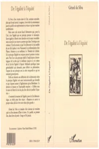 De l'égalité à l'équité_cover