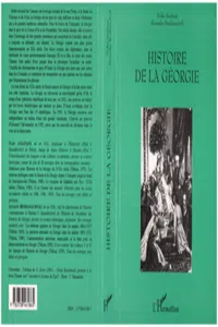 Histoire de la Géorgie_cover