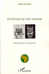 Esthétique de l'art africain_cover