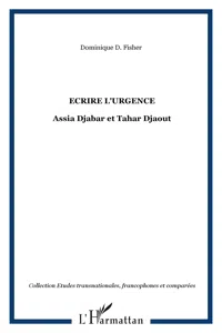 Ecrire l'urgence_cover