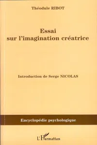 Essai sur l'imagination créatrice_cover