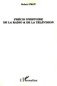 Précis d'histoire de la radio et de la télévision_cover