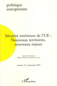 Sécurité extérieure de l'UE_cover