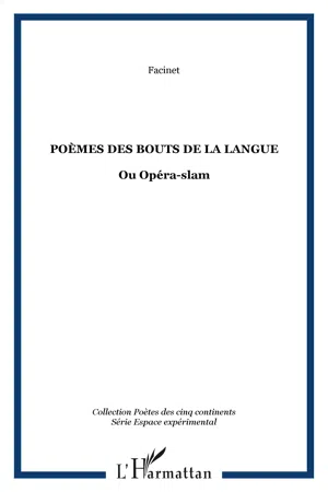 Poèmes des bouts de la langue