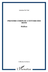 Prendre corps ou l'envers des mots_cover