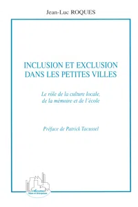 Inclusion et exclusion dans les petites villes_cover