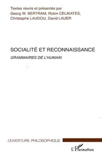 Socialité et reconnaissance_cover