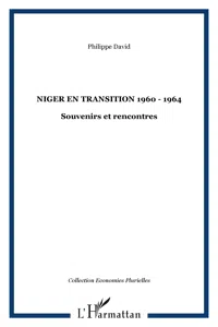 Niger en transition 1960 - 1964_cover