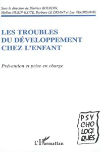 Les troubles du développement chez l'enfant_cover