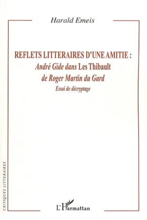 Reflets littéraires d'une amitié :