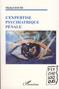 L'expertise psychiatrique pénale_cover