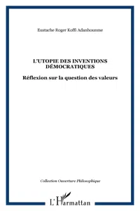 L'Utopie des inventions démocratiques_cover