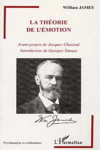 La Théorie de l'émotion_cover