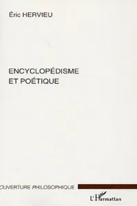 Encyclopédisme et poétique_cover