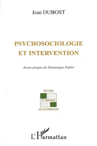 Psychosociologie et intervention_cover