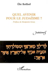 Quel avenir pour le judaïsme?_cover